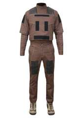 Din Djarin Flight Suit, Mandalorian Armor Flight Suit for Halloween, Din Djarin Mandalorian Flight Suit, Bounty Hunter Cosplay Costume