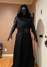 Kylo Ren Full Costume, Kylo Ren Complete Costume Set, Dark Side Warrior Cosplay Costume, Kylo Ren Costume Set with Accessories