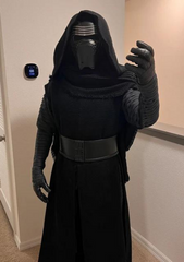 Kylo Ren Full Costume, Kylo Ren Complete Costume Set, Dark Side Warrior Cosplay Costume, Kylo Ren Costume Set with Accessories