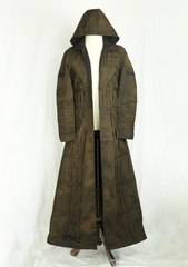 Fallout Distressed Trench Coat, Inspired Duster Trench Coat