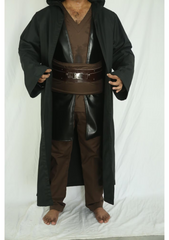 Anakin Skywalker Costume, Star Wars Cosplay Outfit, Jedi Knight Outfit with Accessories, Anakin Skywalker Jedi Costume, Iconic Star Wars Attire
