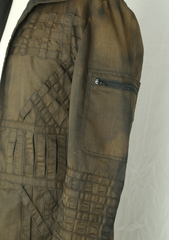 Fallout Distressed Trench Coat, Inspired Duster Trench Coat