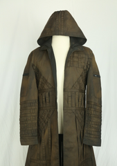 Fallout Distressed Trench Coat, Inspired Duster Trench Coat