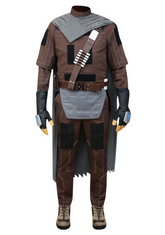 Din Djarin Flight Suit, Mandalorian Armor Flight Suit for Halloween, Din Djarin Mandalorian Flight Suit, Bounty Hunter Cosplay Costume