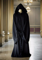 Emperor Palpatine Black Sith robe, Darth Sidious hooded robe, Halloween Robe