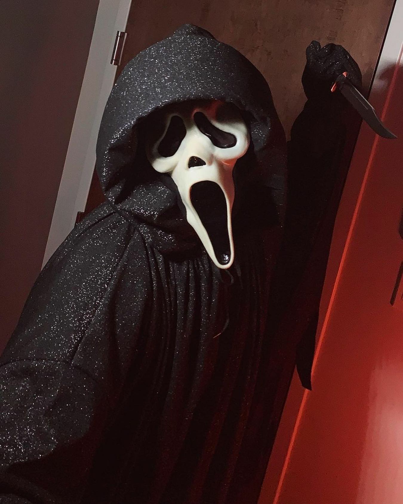Ghostface Sparkle Scream Robe