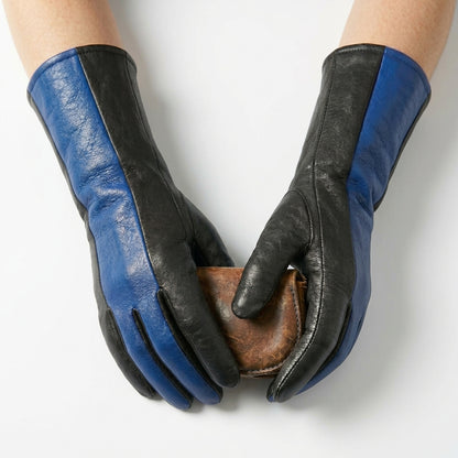 Nightwing Inspired Leather Gloves
