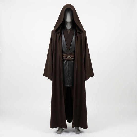 Star Wars-Inspired Hooded Jedi Cloak, Jedi Robe Costume