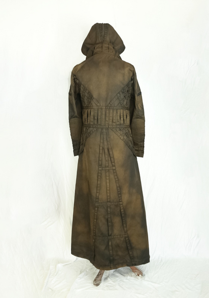 Fallout Distressed Duster Trench Coat