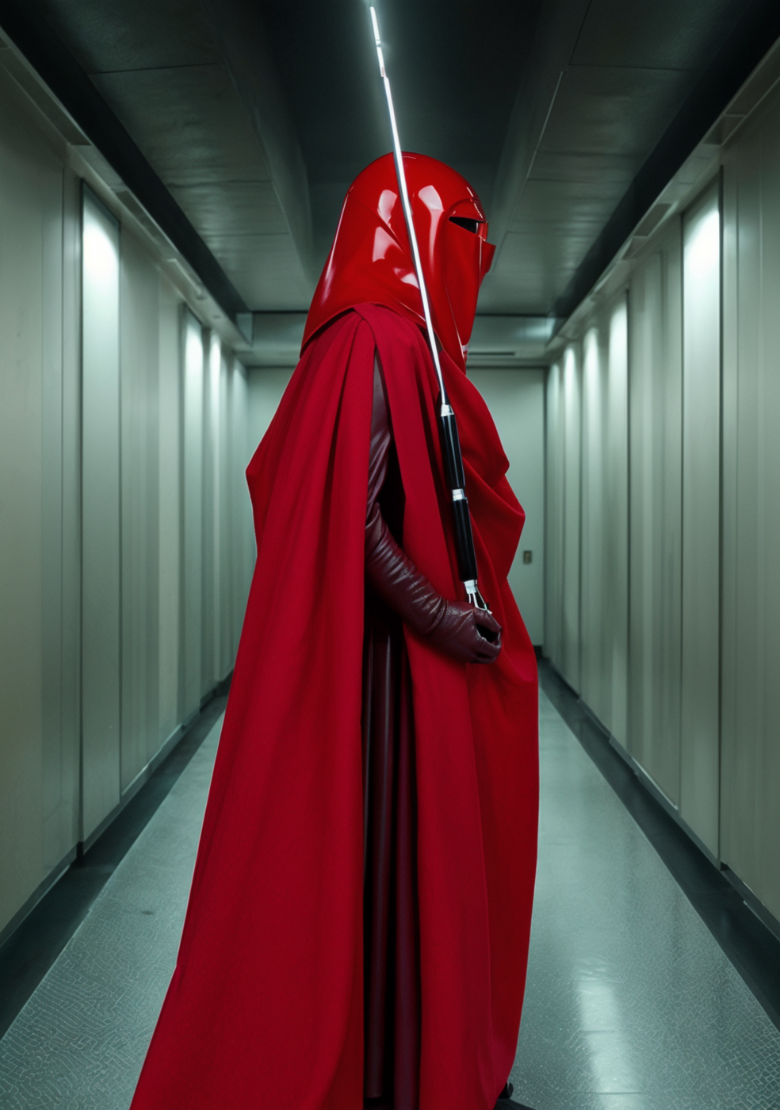 Royal Guard Cosplay Costume, The Royal Guard Costume, Red Palpatine Guard Cosplay Costume