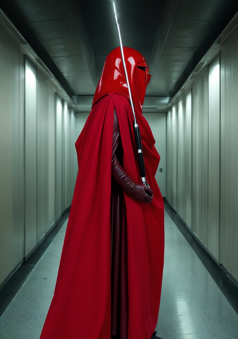The Royal Guard Red Palpatine Cosplay Costume