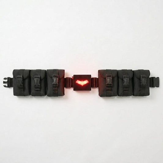 Red Hood Utility Belt – Glowing LED Buckle