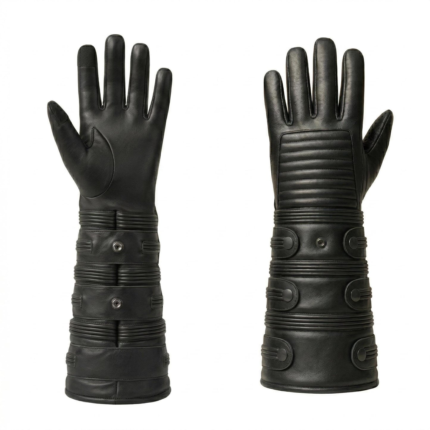 Starkiller Leather Cosplay Gloves – Galen Marek Force Unleashed Sith Assassin Prop