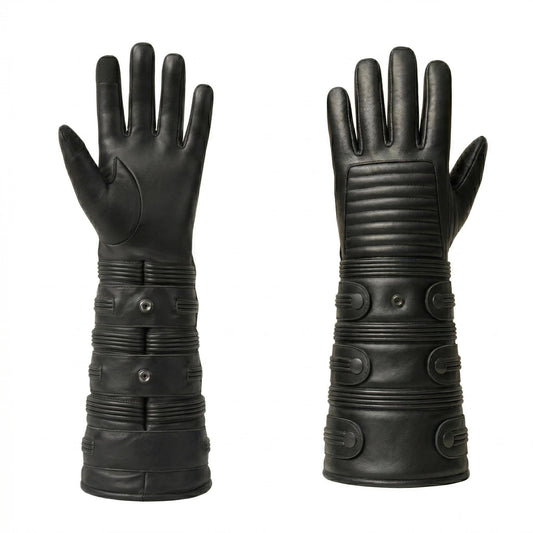 Starkiller Leather Cosplay Gloves – Galen Marek Force Unleashed Sith Assassin Prop