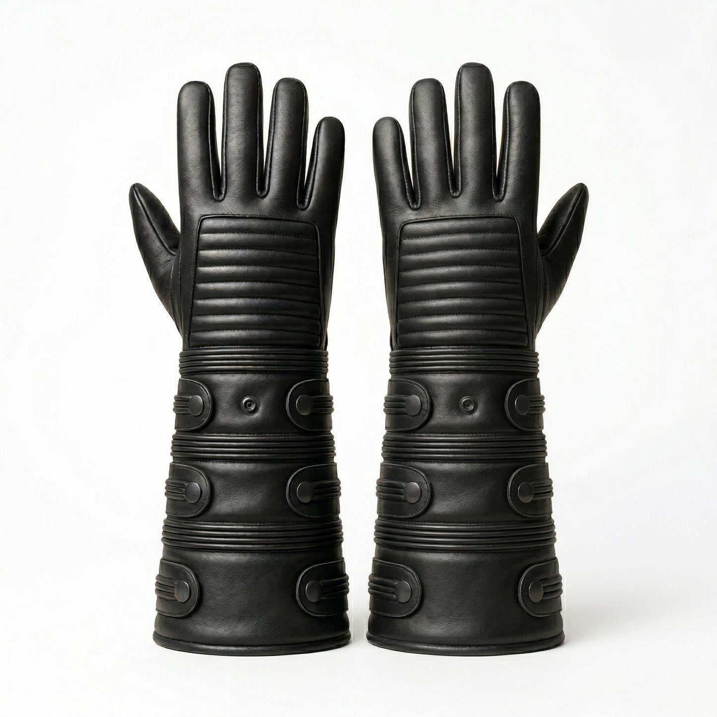 Starkiller Leather Cosplay Gloves – Galen Marek Force Unleashed Sith Assassin Prop