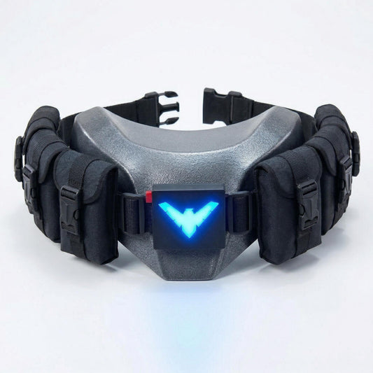 Nightwing Utility Belt with Blue LED Buckle