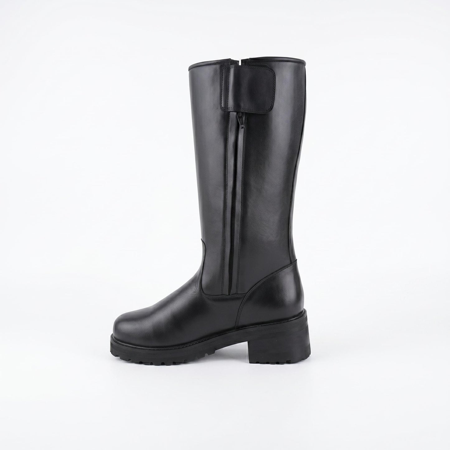 Darth Vader Cosplay Boots: Black Leather Tall Sith Lord Costume Footwear