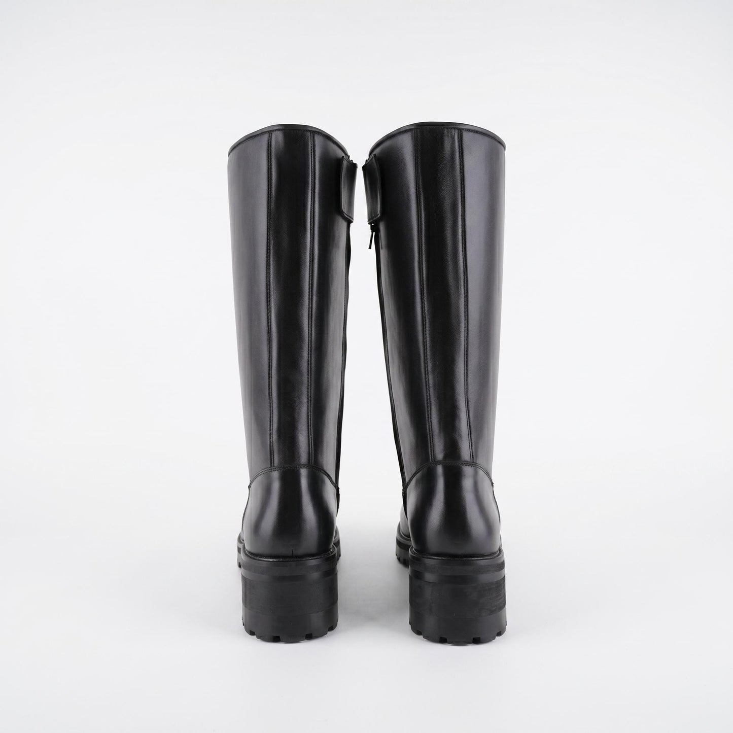 Darth Vader Cosplay Boots: Black Leather Tall Sith Lord Costume Footwear
