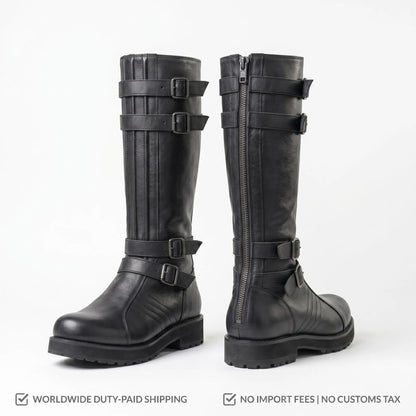 Kylo Ren Real Leather Boots